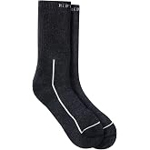 Red Wing Shoes Premium Safety Medium Weight Crew Socks (sold in pair) | Stretchable Merino Wool/Nylon Blend