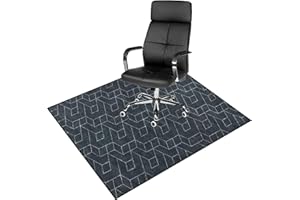 Anidaroel Office Chair Mat for Hardwood Floor, 48"x60" Anti Slip Desk Chair Mat for Hardwood, Office Rug for Rolling Chair, Computer Chair Mat Large Floor Protector Rug, Easy to Roll