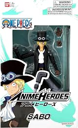 BANDAI Anime Heroes One Piece Sabo Action Figure 17cm with Accessories view 9