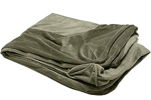 Furhaven Replacement Dog Bed Cover Faux Fur & Velvet Sofa-Style, Machine Washable - Dark Sage, Jumbo (X-Large)
