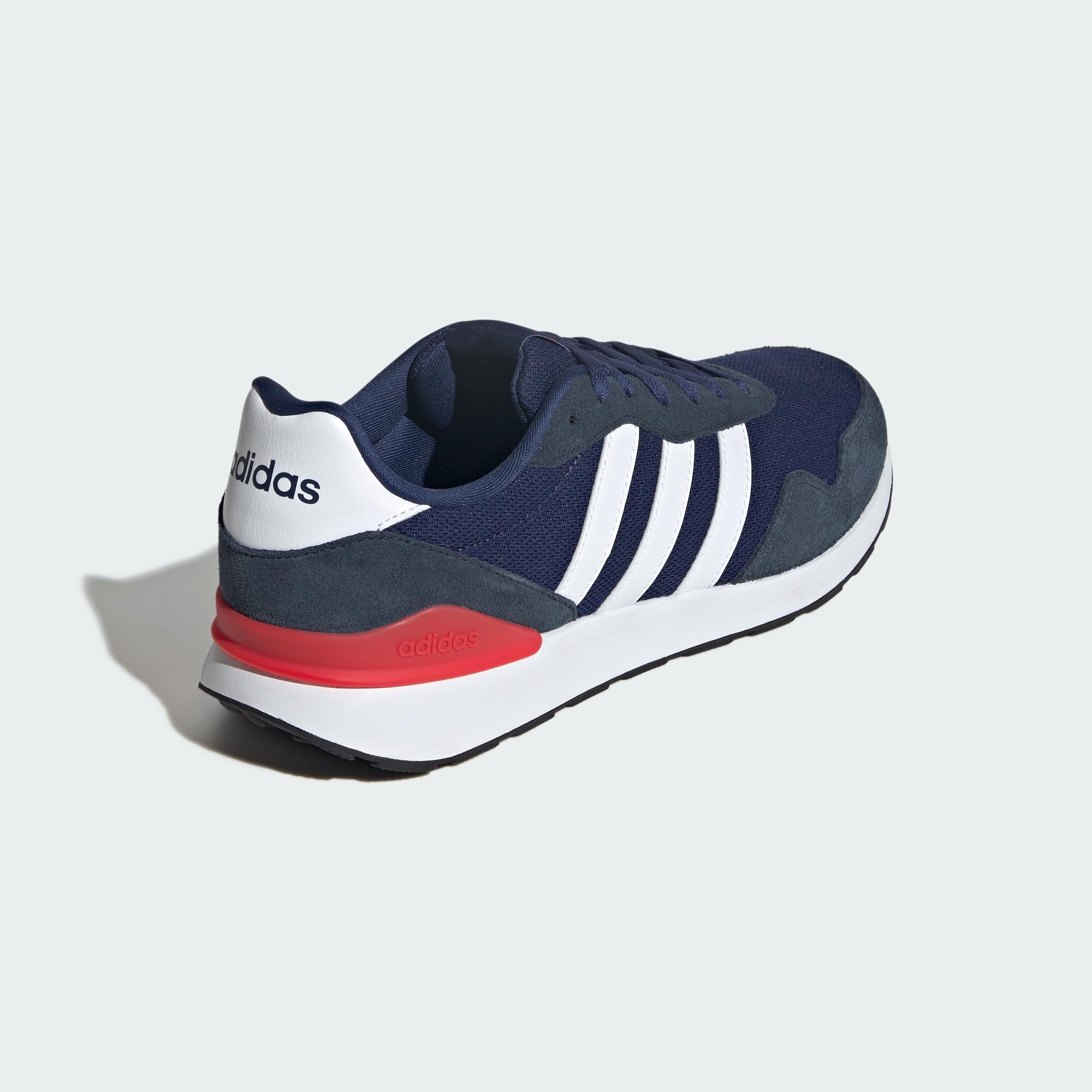 adidas Herren Run 60S 4.0 Shoes, Dark Blue/Cloud White/Aurora Ink, 39 1/3 EU 8