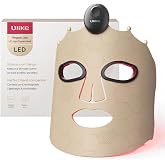 Ulike ReGlow Lite LED Mask With 3 Modes for Anti-Acne &amp; Anti-Aging, Powerful LED Beads With Red, Blue and Mixed Light, 3D Facial Comfort Fit, Red Light Therapy Skin Care At Home
