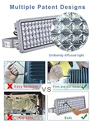 Kekeou Hugging 100W LED Flood Lights Outdoor