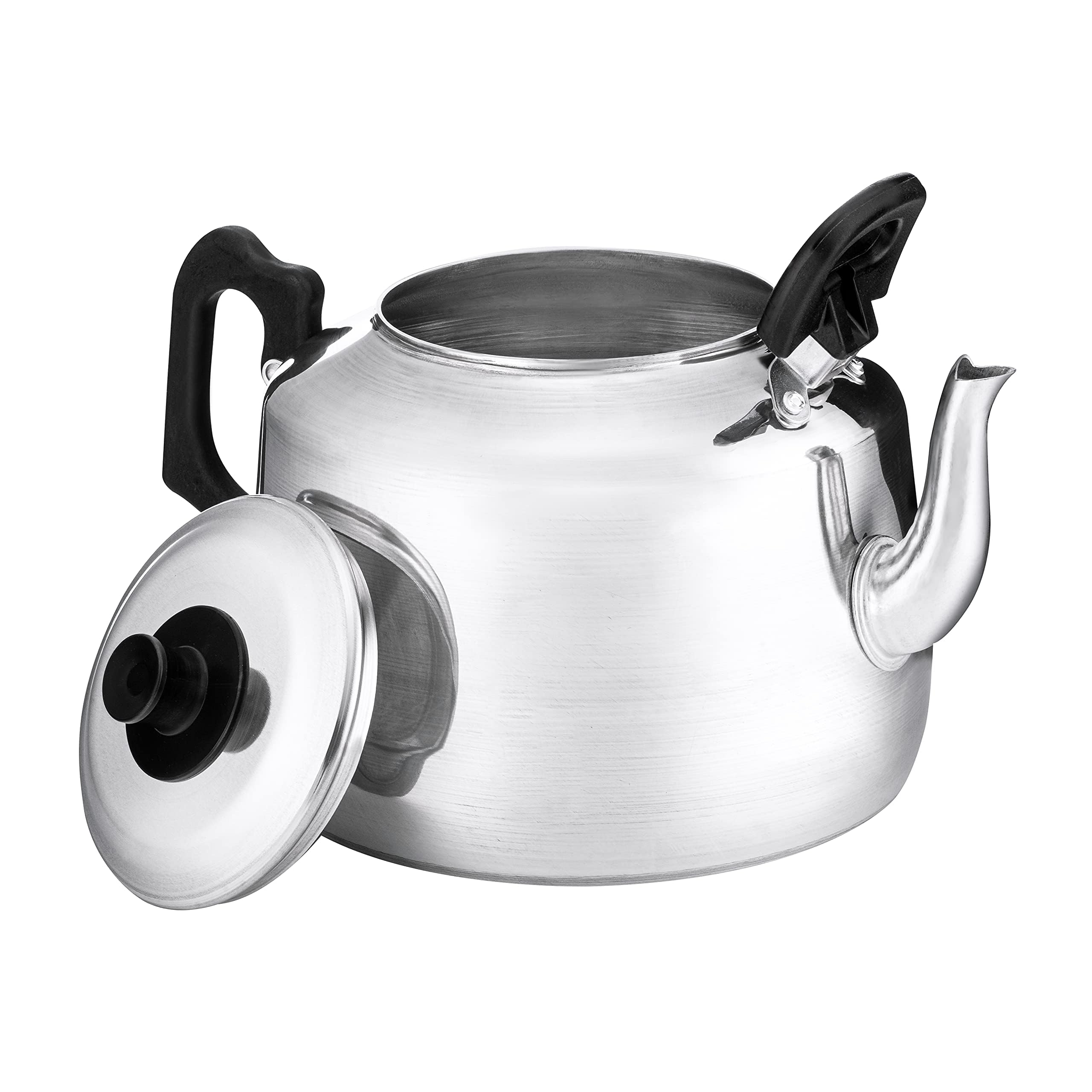 Pendeford TP24 Catering Aluminium Teapot 8 Pints/4.5 Litres , Silver
