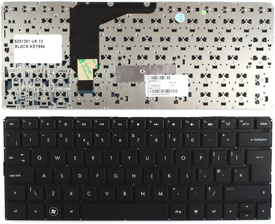 HP ENVY 13-1030nr Black UK Layout Replacement Laptop Keyboard