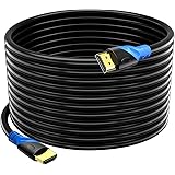 Rommisie 4K HDMI 50 FT Cable (HDMI 2.0,18Gbps) Ultra High Speed Gold Plated Connectors,Ethernet Audio Return,Video 4K,FullHD1