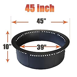 SoulMate Outdoor 45-Inch Outer/39-Inch Inner Fire