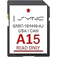 2025 Latest Version A15 Navigation SD Card Compatible with Ford/Lincoln, Includes New Updated Roads USA and Canada - Sync 2 Navigation System