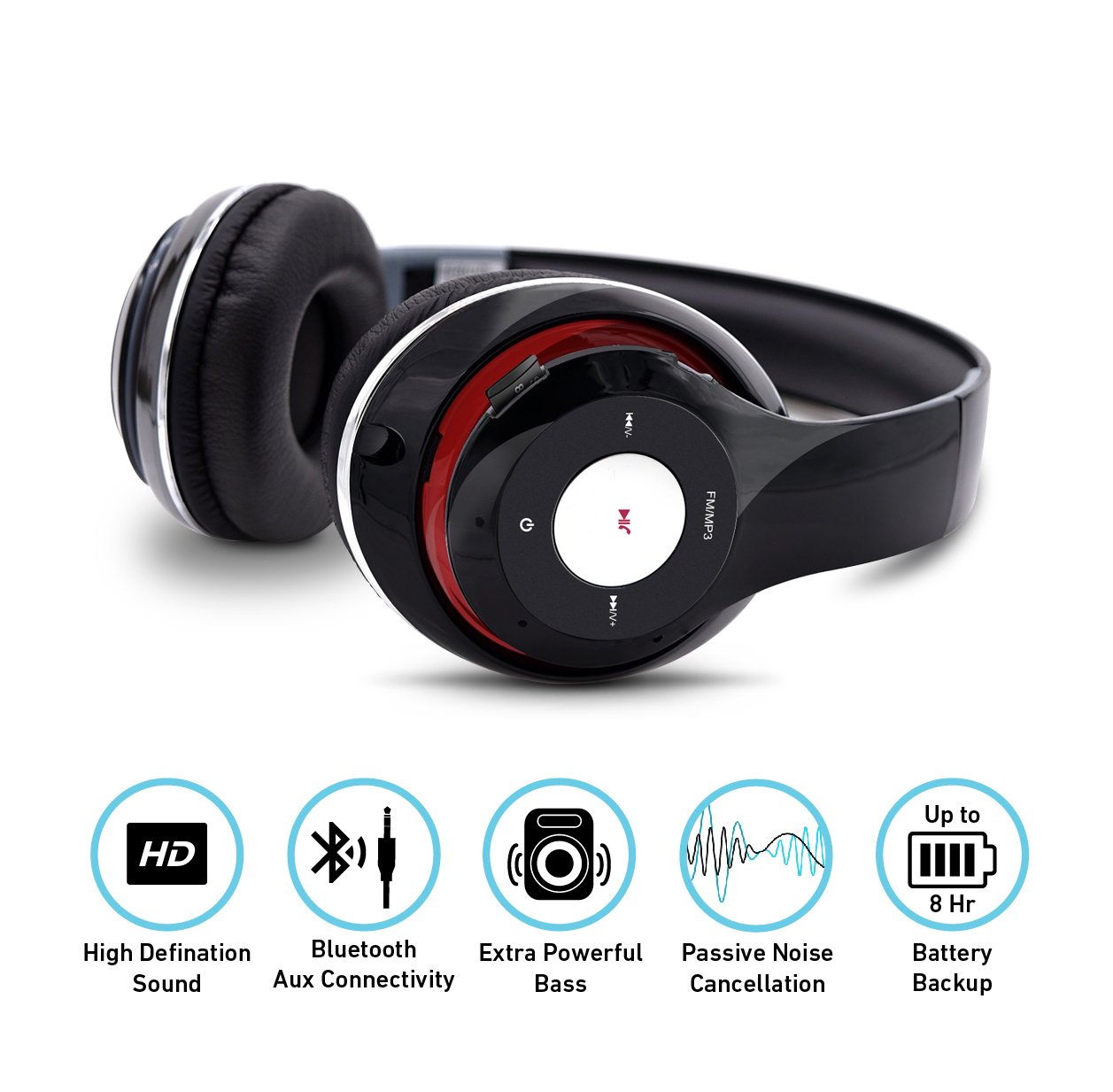 soundlogic hd bluetooth wireless headphone