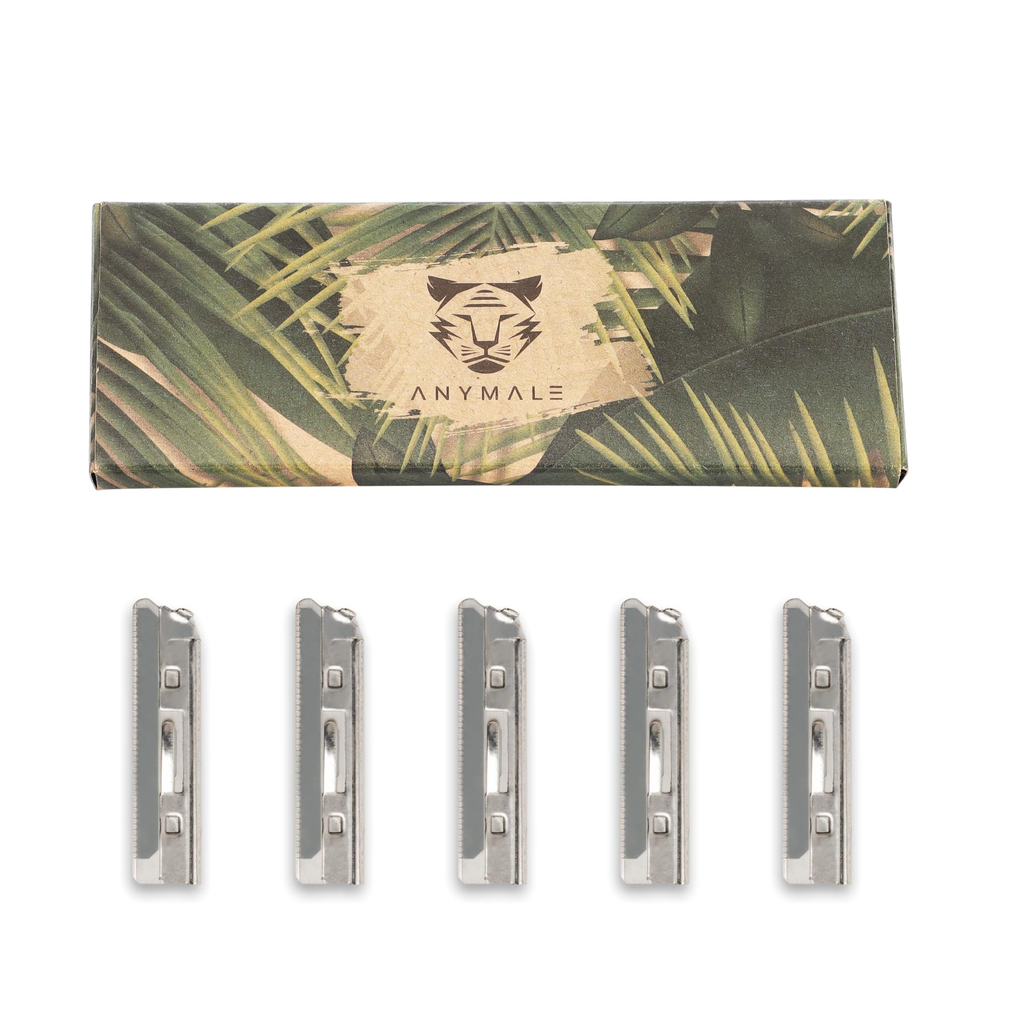 ANYMALE® 5 Interchangeable Blades for Dermaplaning & Eyebrow Razors