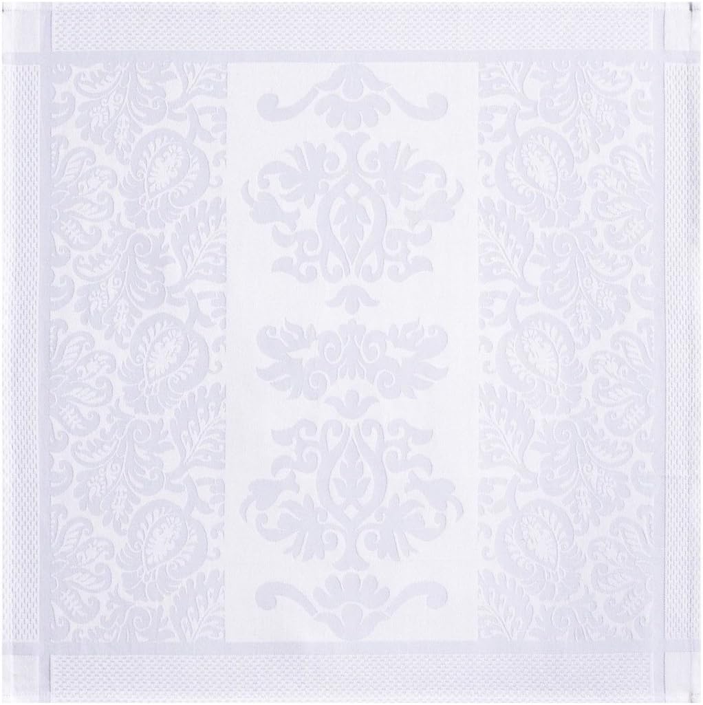 Le Jacquard Francais 17020 Siena Cotton White Towel 58 x 58 cm