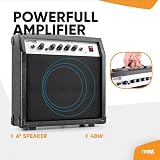Max GigKit Red Electric Guitar Starter Pack with Amp Stand Lessons view 3