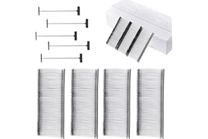 PUSNMI Standard Tagging Gun Fasteners, Tag Gun Tagging Gun for Clothing Fasteners 5040pcs Tag Barbs Attachments 2 inch Clothing Price Tag Fasteners for All Standard Price Tag Gun