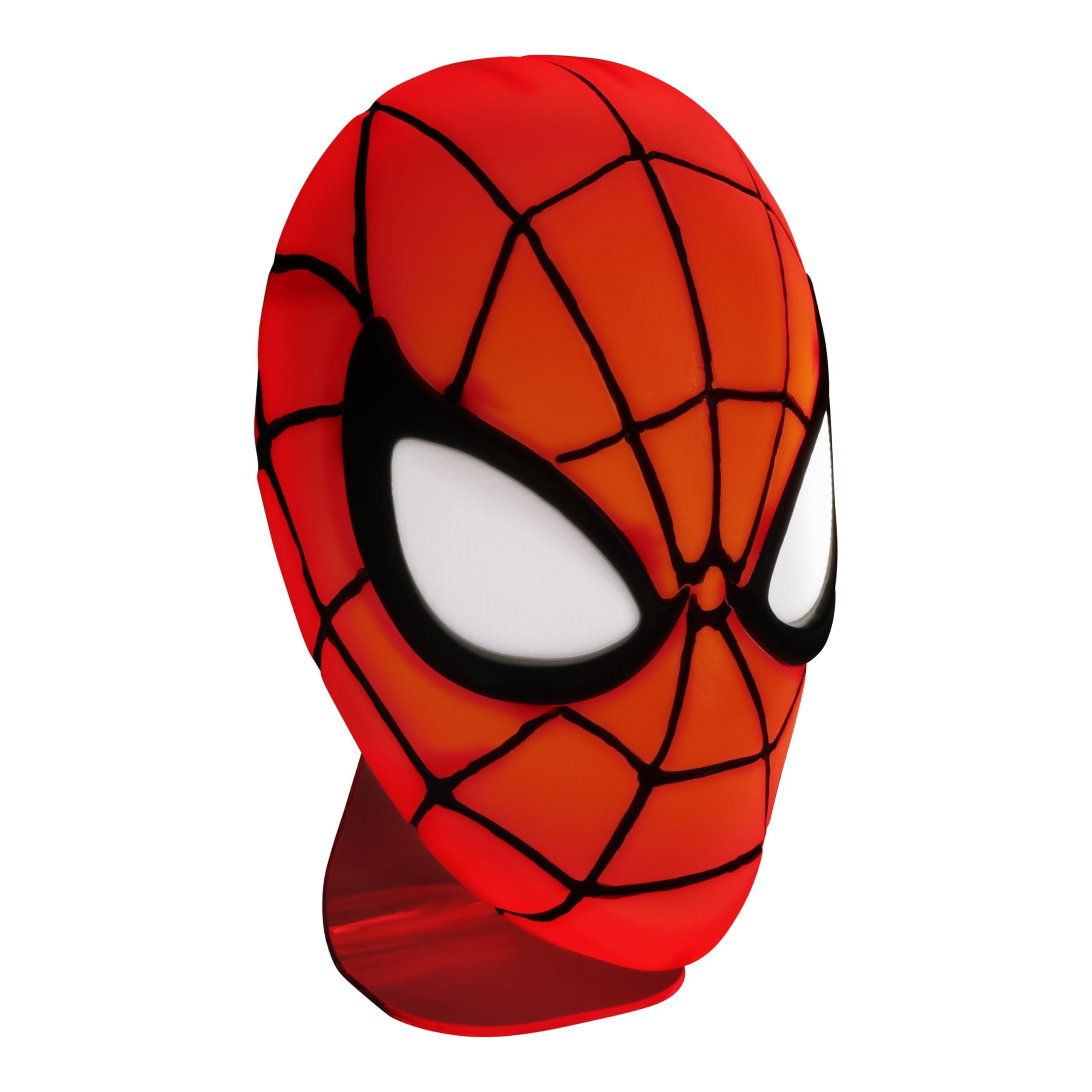Marvel Spiderman Mask Desktop/wall Light (high: 15 cm) / lampka ścienno-biurkowa Marvel Spiderman maska (wysokość: 15 cm), Red