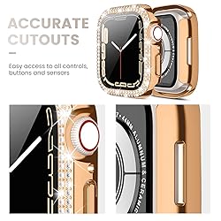 Tensea [3Pack for Apple Watch Screen Protector Case