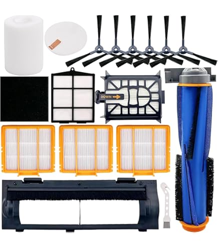 Vacuum Parts List Brosses Latérales Pour Robots Aspirateurs EUREKA/Midea/ Obode - Lot De 8 En Silicone Vacuum Contact Number