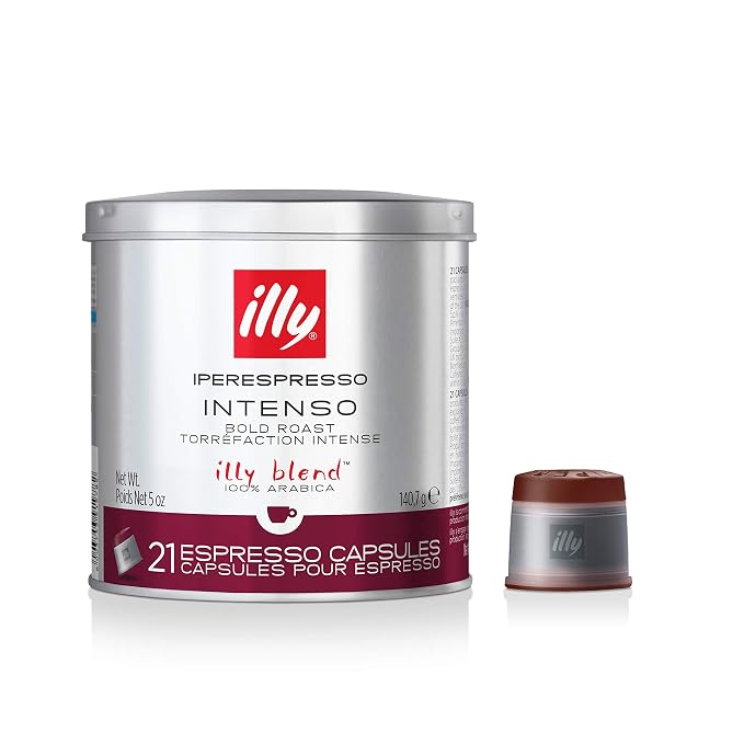 Illy Coffee Iperespresso Capsules, Classico, Classic Roast, 21 Count Pack Of 6 (778554097769)