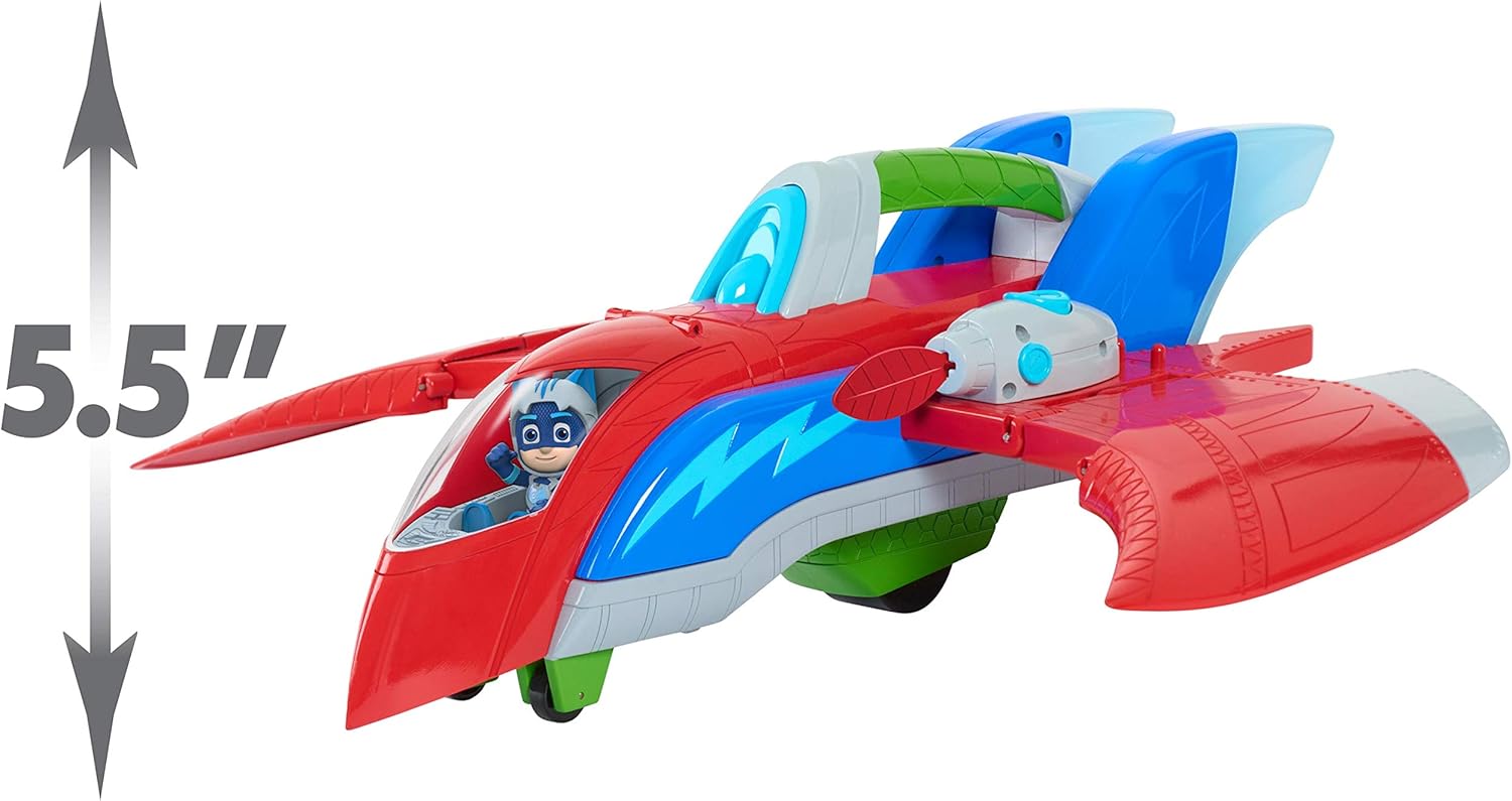 pj mask airplane toy