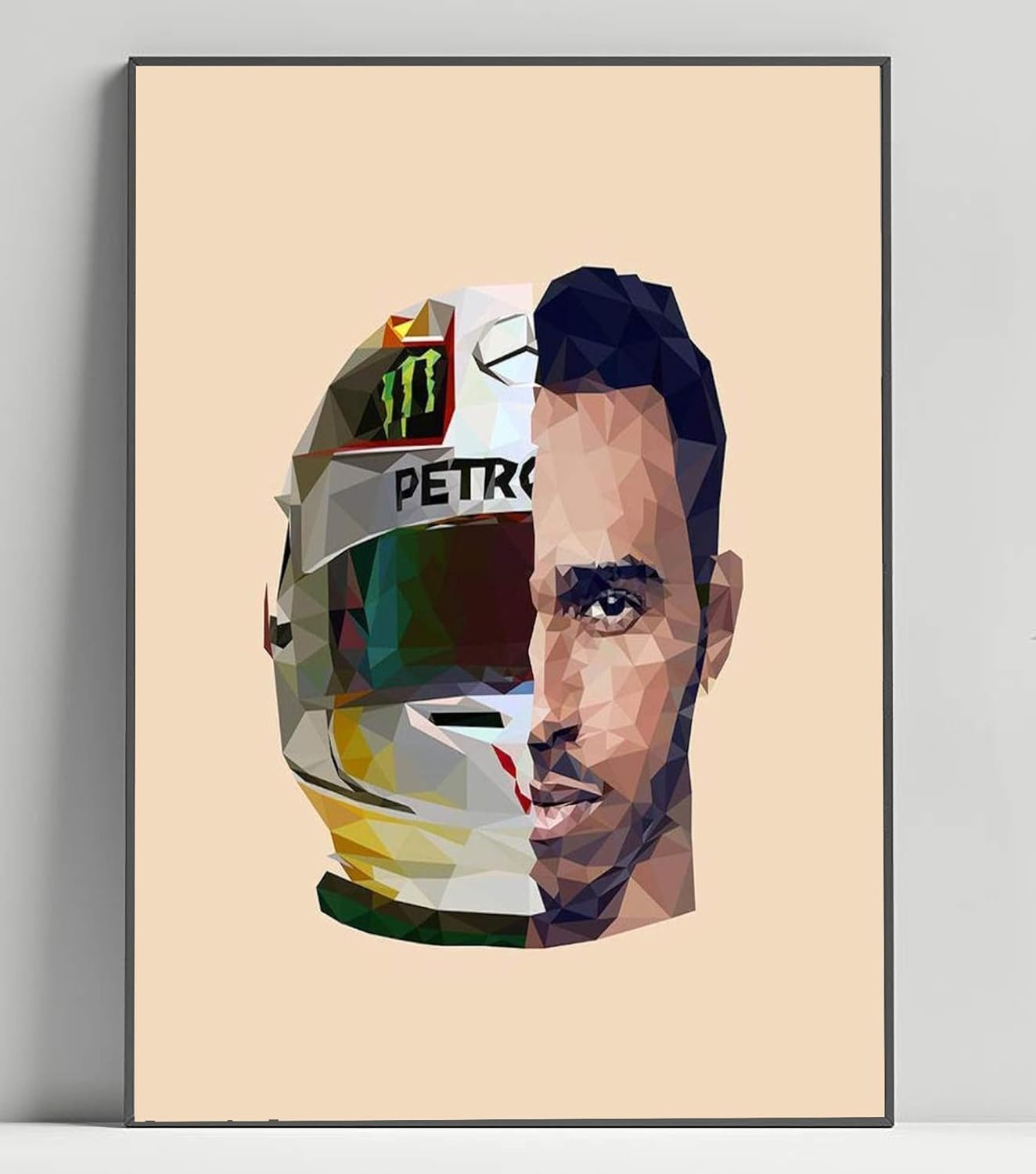 Lewis Hamilton Limited Poster Artwork Professional Wall