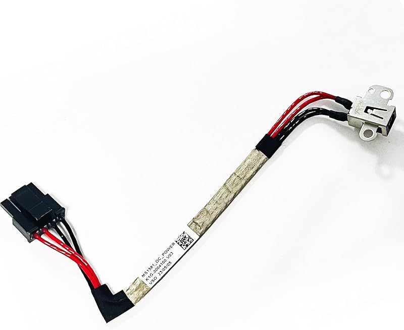 Fleshy Leaf DC Power Jack Cable for MSI Katana GF66 GL66 Pulse Leopard MS-1581