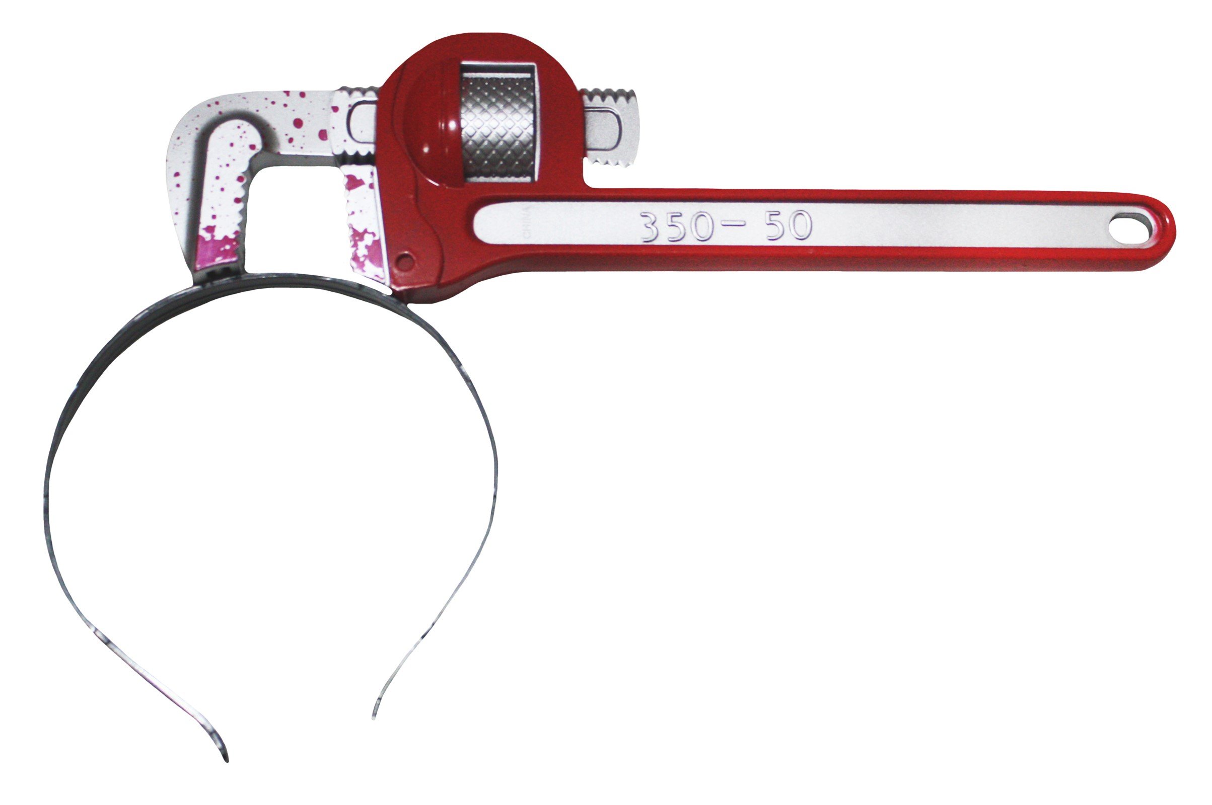 Petitebelle Bloody Wrench Headband Costume Accessory (One Size)