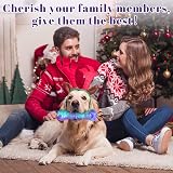 HETOO Indestructible Skull Dog Toy Durable Rubber Chew for Medium Large Dogs view 6