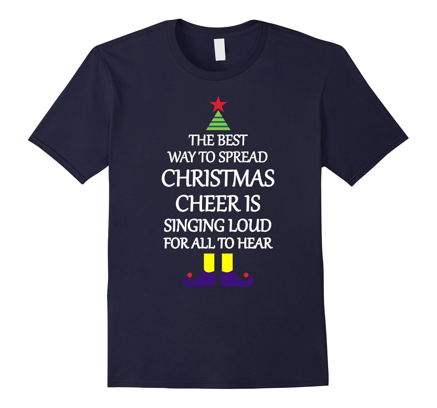 Best Way to Spread Christmas Cheer T-shirt Funny Gift-ANZ