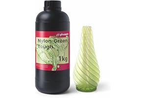 phrozen Nylon-Green Tough Resin with high Resistance, Ideal for Creating Functional 3D Prints, do not Break Easily (1KG)