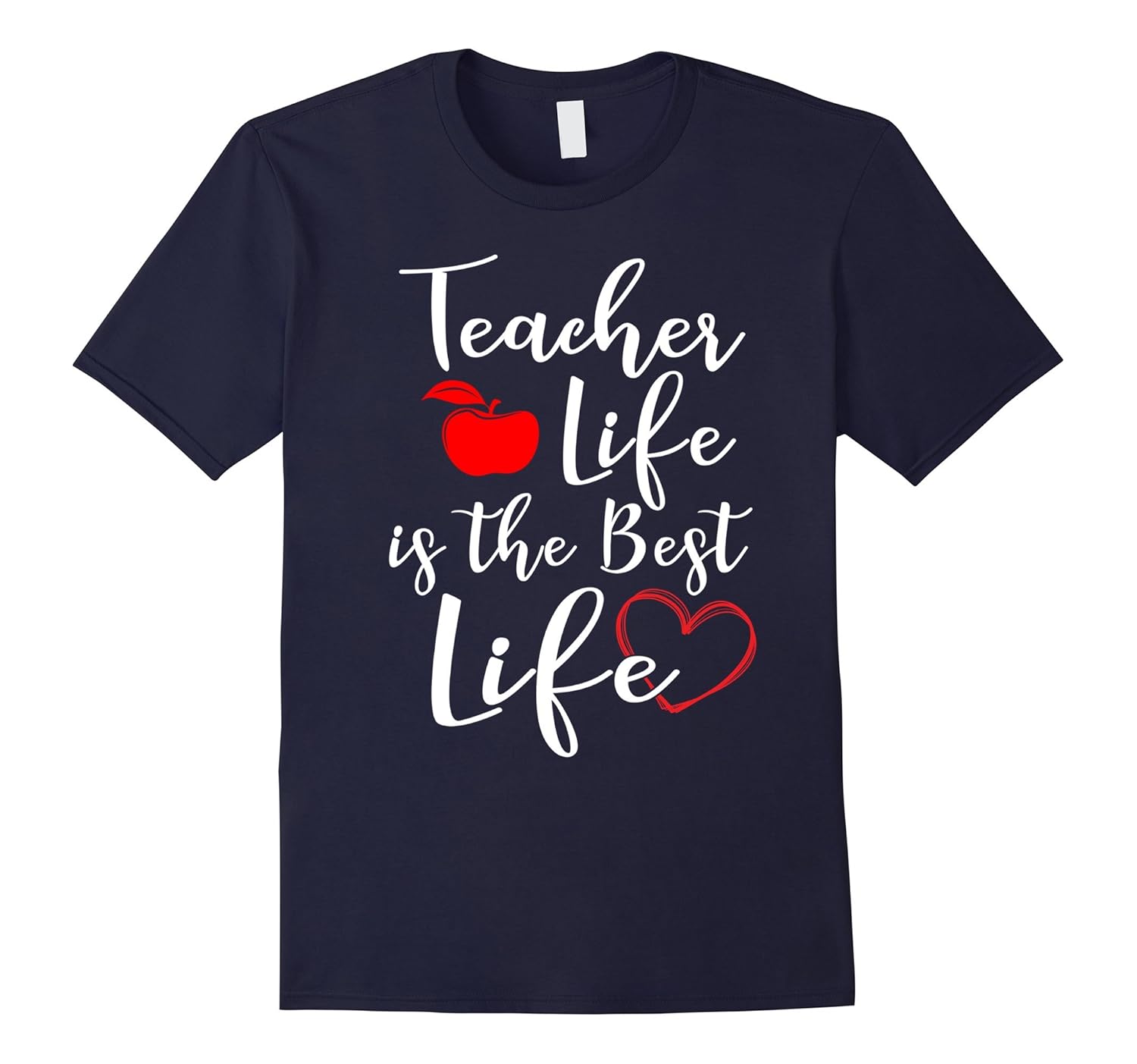 Teacher Life Is The Best Life Fun Teaching T-Shirt-ANZ