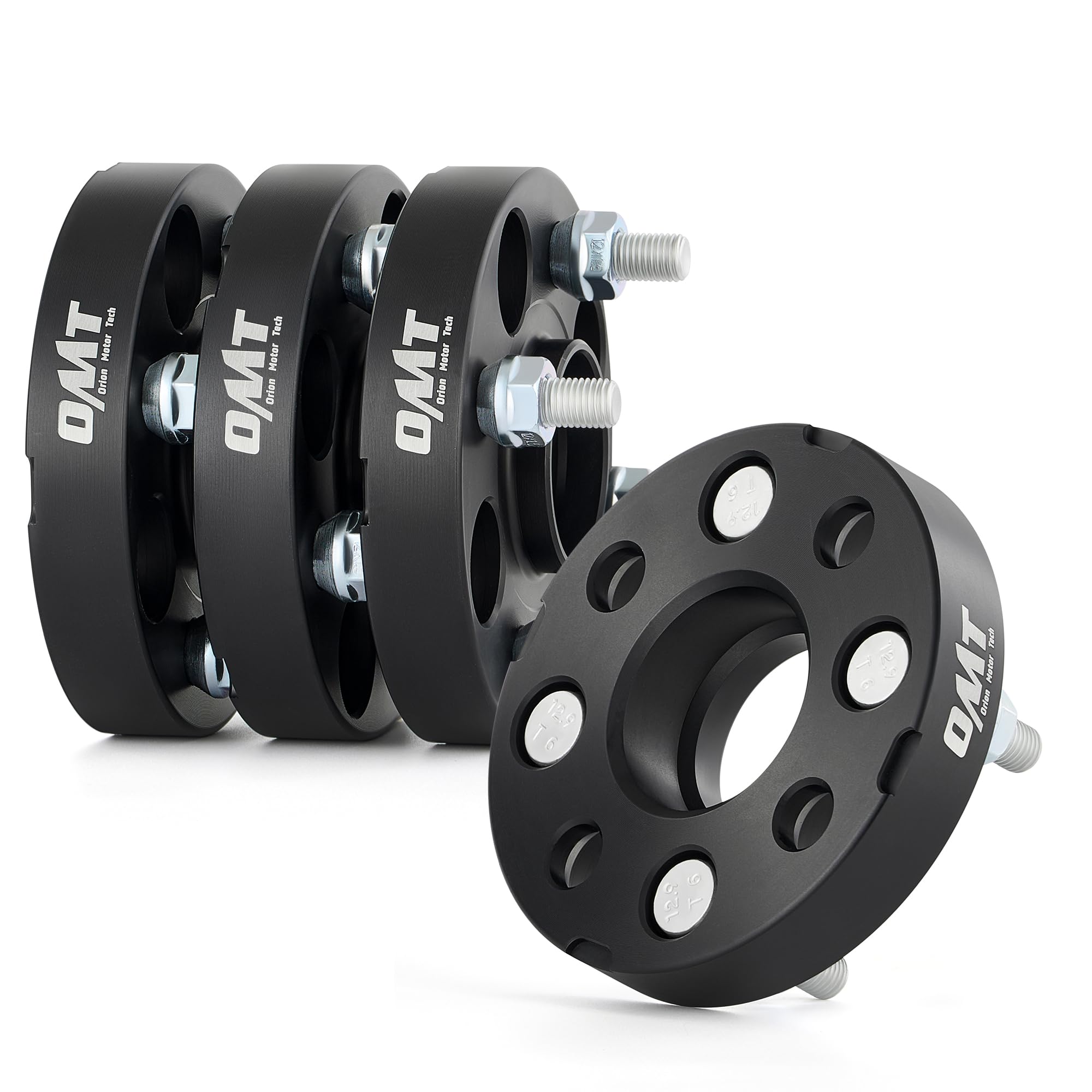Photo 1 of Orion Motor Tech 1"(25mm) 4x100 Wheel Spacers Compatible with Honda Accord Civic, Mini Cooper, Toyota Corolla Prius, 56.1mm Bore Hubcentric Wheel Spacer Kit with M12x1.5 Studs