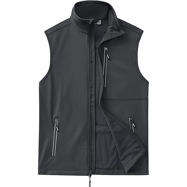 Outdoor Ventures Men's Running Vest Outerwear, Lightweight