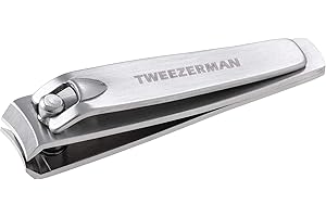 Tweezerman Fingernail Clipper for Women and Men Stainless Steel