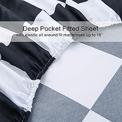 Queen Size Sheet Set 4 Piece -Microfiber Soft