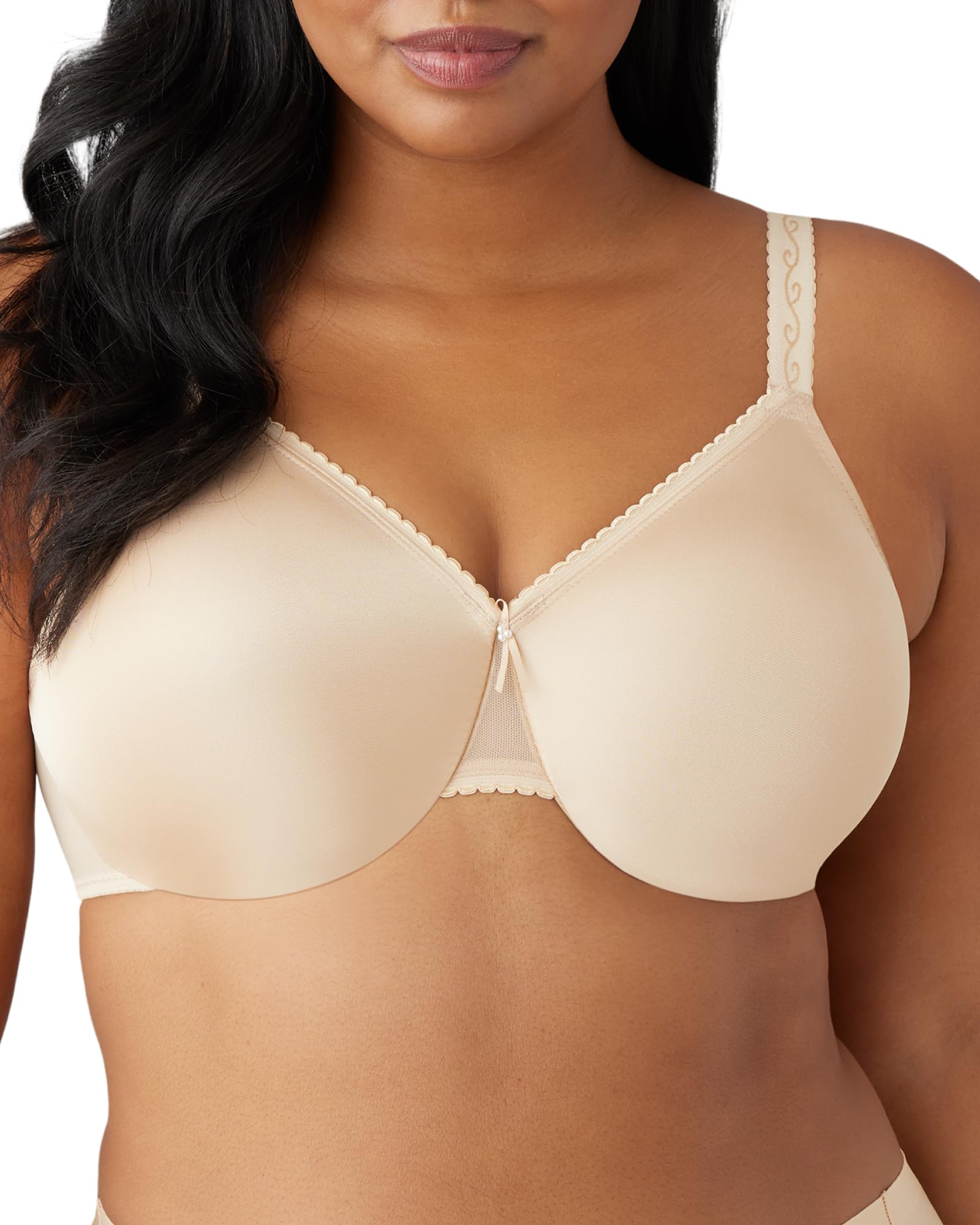 Photo 1 of Wacoal Women's Simple Shaping Unlined Full Coverage Minimizer Bra, 857109