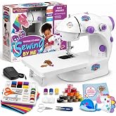 Beginner Sewing Machine for Kids &amp; Adults, Maquina de Coser | 2-Speed Mini Sewing Machine, Foot Pedal &amp; Extension Table, Safe for Kids, DIY Crafts, Simple Mending, Birthday Christmas Gift