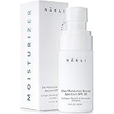 NAELI Face Moisturizer with SPF 30, Anti Aging Collagen & Peptide Cream, Reduces Wrinkles - Lightweight Skin Hydration with Hyaluronic Acid, Paraben Free & Non-Comedogenic Sunscreen, 1.4 oz