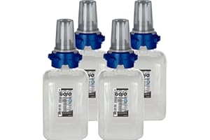 Gojo HAND MEDIC Professional Skin Conditioner for Industrial Environments, Fragrance Free, 685 mL Conditioner Refill ADX-7 Dispenser (Pack of 4) – 8745-04