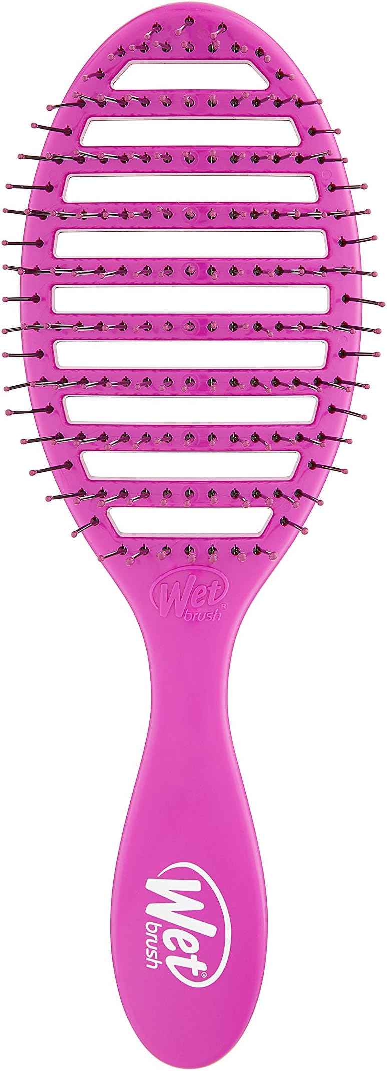 Wet Brush Speed Dry Detangle Hairbrush Purple - Flexible Bristles