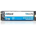Inland TN470 SSD 1TB Gen4 NVMe M.2 Internal Gaming Solid State Drive, Up to 7,300MB/s, Storage and Memory for Laptop & PC Des