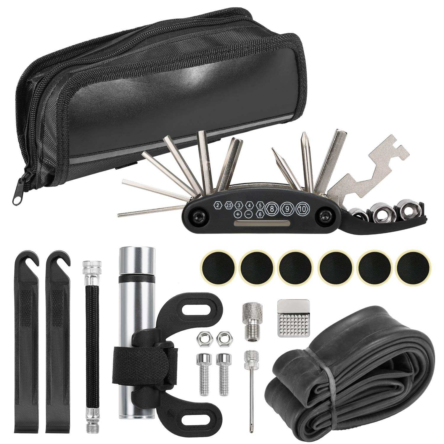 Buy Honorall Portable Mountain Bike Repair Tools Kit Bicycle Repair for