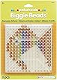Perler Beads Biggie Beads Pegboards for Kids Crafts, 3 pcs