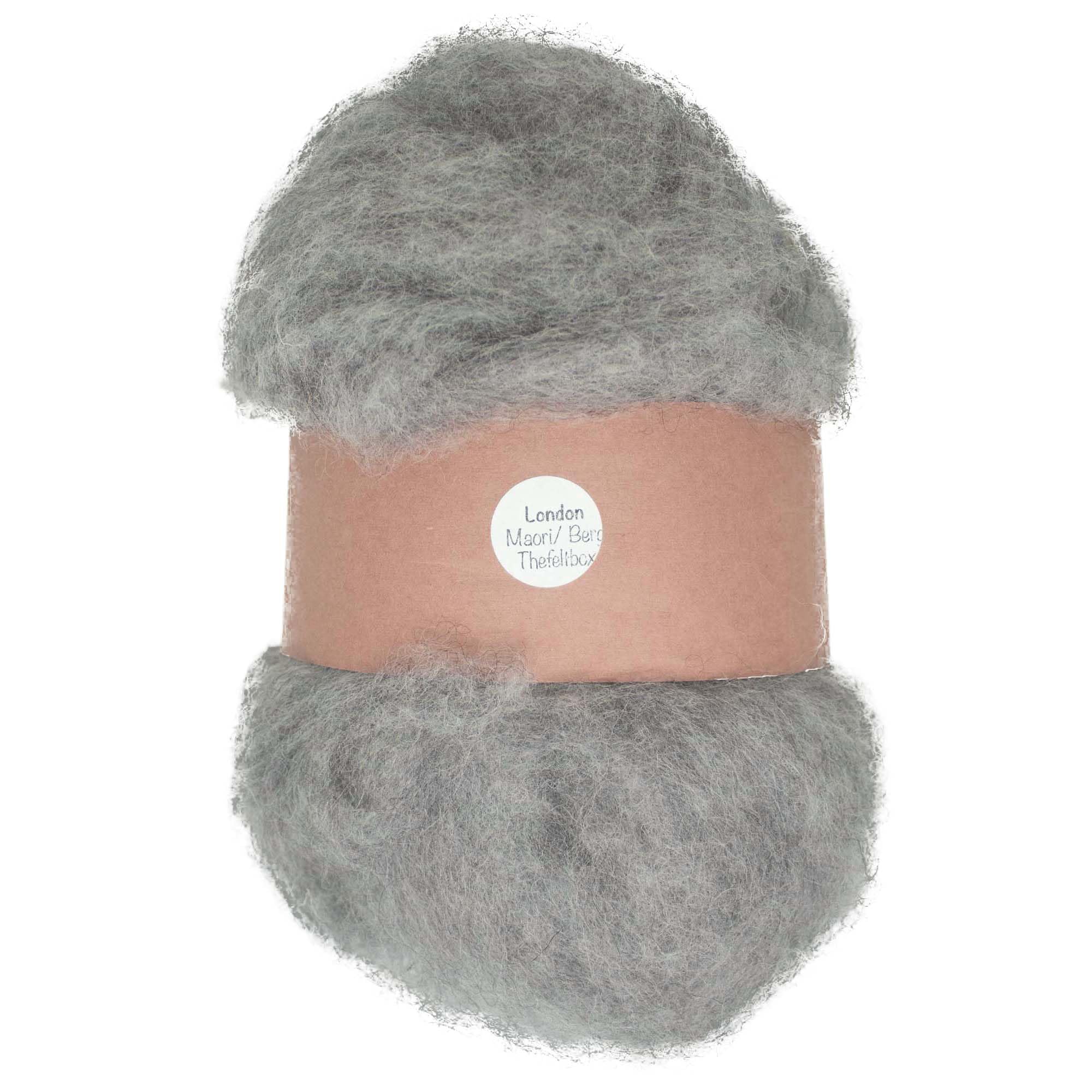 Needle Felting Wool 100g – Carded Batt for Needle & Wet Felting, Core & Finish – Maori DHG – London