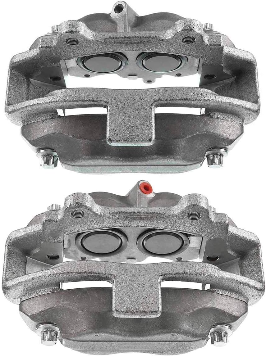 Set of 2 Front Brake Caliper Assembly Replacement for