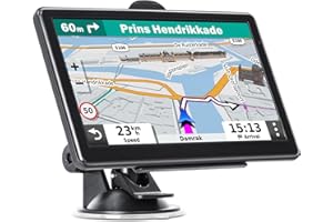 GPS Navigation for Car Truck RV, 7-Inch GPS for Car with 2025 Maps Free Lifetime Updates, Voice Guidance, Speed Camera Alerts