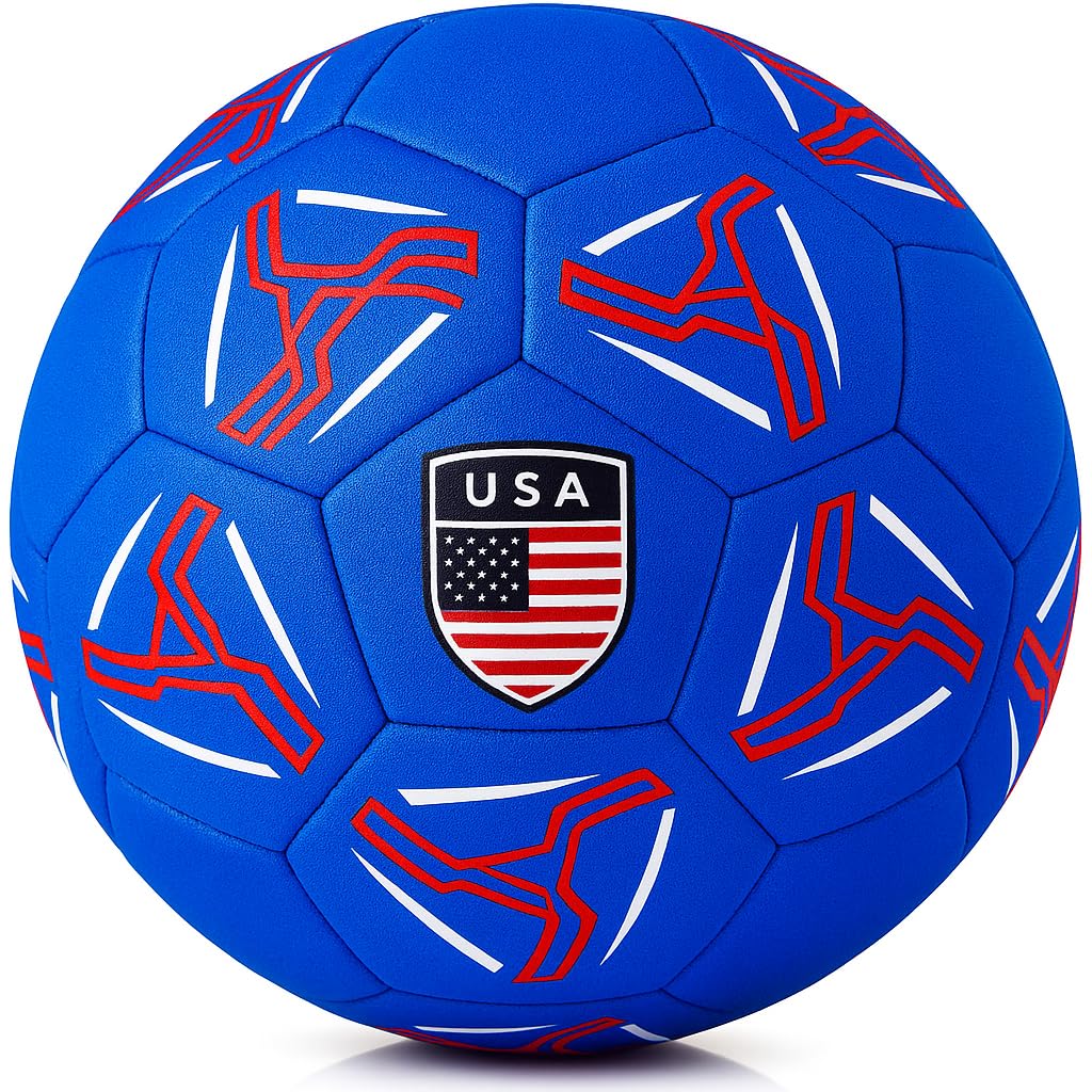 Photo 1 of Western Star Kids House Soccer Ball - Indoor Size 4 Soccer Ball for Girls (Ages 3-11) & Boys (Ages 3-11) - Bring Soccer Practice Home for Soccer Players