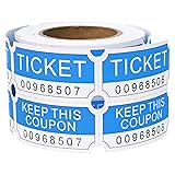 L LIKED 250 Raffle Tickets, Blue