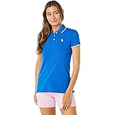 U.S. Polo Assn. Womens Classic Stretch Pique Polo Shirt