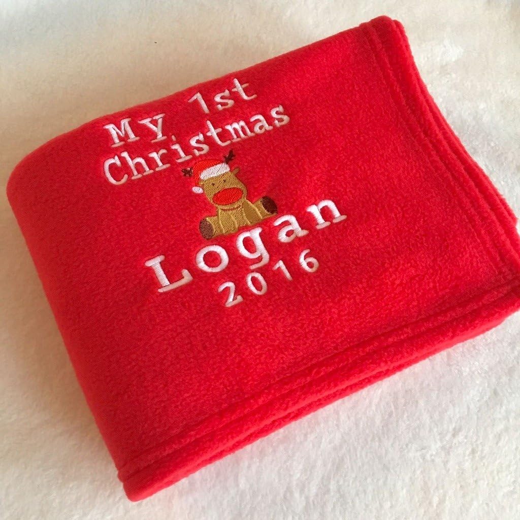 my first christmas blanket