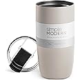 Simple Modern Travel Coffee Mug Tumbler with Flip Lid | Reusable Insulated Stainless Steel Cold Brew Iced Coffee Cup Thermos 