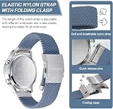 Hearkent Pedometer Watch for Women Non Bluetooth 30M Waterproof Blue view 4